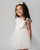 Caramelo Ivory Tulle Dress With Headband