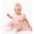 Caramelo Pink Tulle Dress With Turban