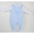pex blue bunny dungarees with white long sleeve top for baby boys