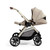 Silver Cross Reef Pushchair + First Bed Folding Carrycot + Ultimate Pack - Stone - £1575