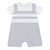 Pastels & Co Bradley Grey Dungaree Set