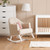 O Baby Round Back Rocking Chair - Oatmeal