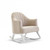 O Baby Round Back Rocking Chair - Oatmeal