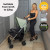 My Babiie Billie Faiers MB51 Quilted Sage Stroller