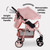 My Babiie MB30 Billie Faiers Pink Stripes Pushchair