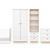 Cuddle Co Rafi Oak/White