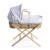 Clair De Lune Dimple Palm Moses Basket (Various Colours)