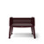 SnuzPod Studio Bedside Crib - Rome Burgandy