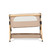 Silver Cross Lunar Bedside Crib