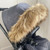 Golden Sparkle Brownie' Faux Fur Hood Trim (original)