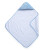 Marshmallow Hooded Towel - Blue