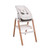 Tutti Bambini Nova Highchair - Ecru/Scandinavian Walnut
