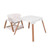 Tutti Bambini Nova Highchair - Ecru/Scandinavian Walnut