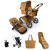 Bugaboo Fox 5 Noir Complete Bundle - Amber Glow