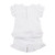 Mintini White Shorts & T-Shirt Set