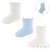 3 Pack Socks Blue & White