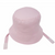 Bucket Hat with Chin Strap Pink