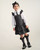 Caramelo Grey Ra-Ra Pinafore