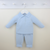 Louis  Blue Trouser Suit