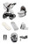 egg3® Luxury Bundle - Houndstooth Silver