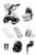egg3® Luxury Bundle - Houndstooth Silver