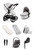 egg3® Luxury Bundle - Houndstooth Silver