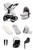 egg3® Luxury Bundle - Houndstooth Silver