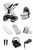 egg3® Luxury Bundle - Houndstooth Silver