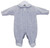 Pex Classic Velour Sleepsuit - Silver (3-5lbs)