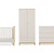 Cuddle Co Remi Nursery Furniture Set - Oak & Cashmere