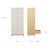 Cuddle Co Remi Nursery Furniture Set - Oak & Cashmere