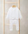Mamas & Papas Quilted Jacket, Bodysuit & Bottoms Set (3 Pieces) – Bunny Print
