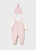 Mayoral Pink Dungarees Set With Hat