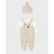Mayoral Beige Newborn Romper With Hat