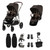 Cybex Gazelle S Twin Bundles - Chocolate Brown
