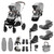 Cybex Gazelle S Twin Bundles - Stone Grey