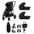 Cybex Gazelle S Twin Bundles - Moon Black