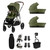 Cybex Gazelle S Twin Bundles - Moss Green
