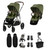 Cybex Gazelle S Twin Bundles - Moss Green