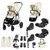 Cybex Gazelle S Twin Bundles - Seashell Beige