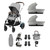 Cybex eGazelle Twin Bundles - Lava Grey