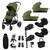 Cybex eGazelle Twin Bundles - Moss Green
