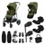 Cybex eGazelle Twin Bundles - Moss Green