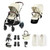 Cybex eGazelle Twin Bundles - Seashell Beige