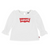 Levis Girls Long Sleeve White Batwing Top
