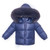 Navy Fur Hood Jacket