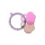 Matchstick Monkey Lilac, Pink & Dusty Pink Cooling Teether