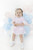 Blues Baby Pink & White Dress