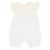 Blues Baby White Smocked Shortie