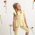 Caramelo Kids Lemon Two Piece Bow Leggings Set